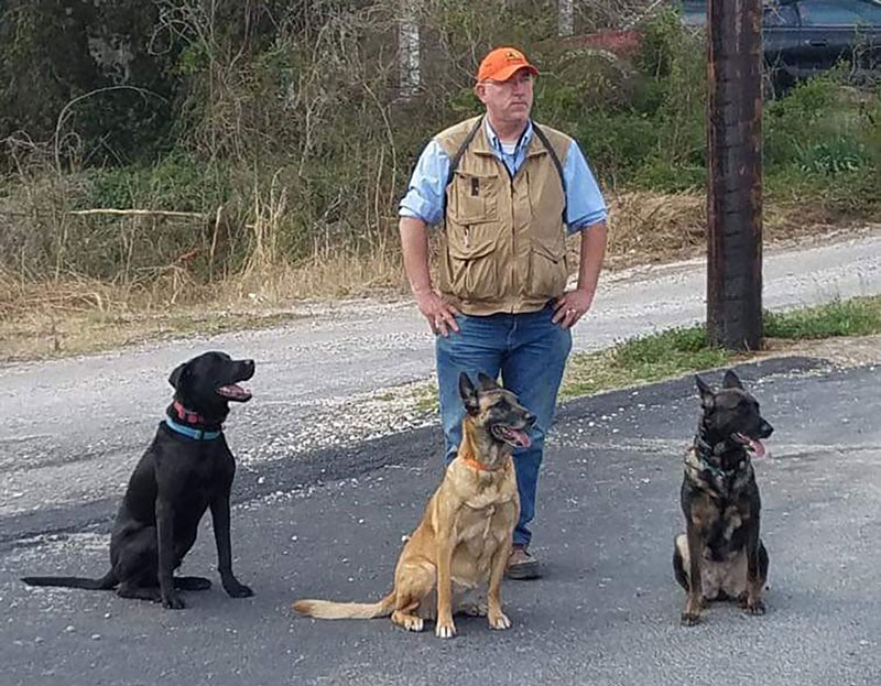 Tim Franks, professional dog trainer in Oklahoma and Arkansas